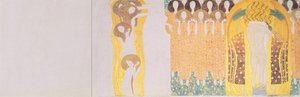 Friso de Beethoven - Pared derecha de Gustav Klimt
